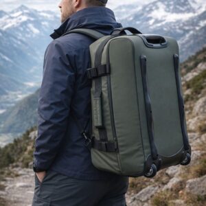 BON GÔUT Duffel rygsæk/trolley m. hjul, trækstang mv.