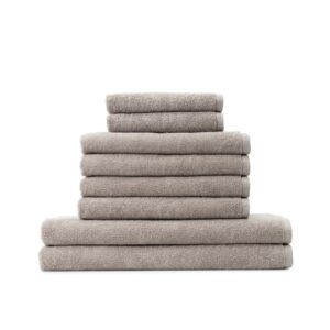 GEORG JENSEN DAMASK Håndklædepakke m. 2 gæstehåndklæder, 40x70 cm, 4 håndklæder, 50x100 cm og 2 badehåndklæder, 70x140 cm