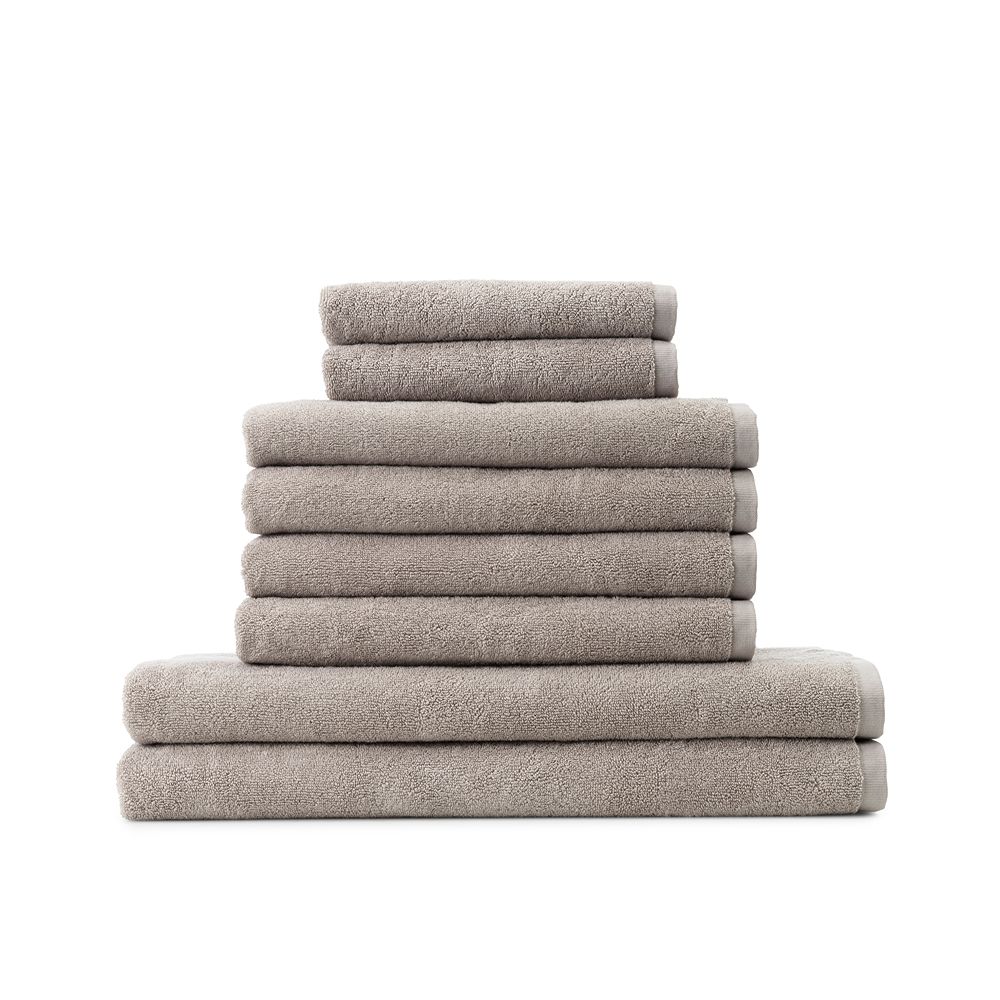 GEORG JENSEN DAMASK Håndklædepakke m. 2 gæstehåndklæder, 40x70 cm, 4 håndklæder, 50x100 cm og 2 badehåndklæder, 70x140 cm