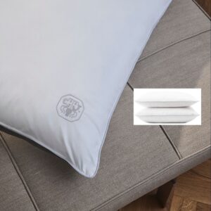 GEORG JENSEN DAMASK Patenteret fiberpude 2 stk., 60x63 cm.