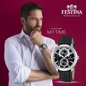 FESTINA Herreur m. læderrem Ø45,8 cm.
Vælg ml. Cognac el. Sort